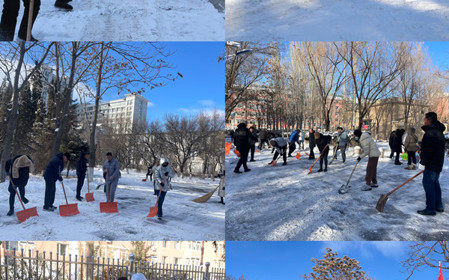標(biāo)題：以雪為令 呼和浩特分院開展掃雪除冰行動(dòng)
瀏覽次數(shù)：748
發(fā)表時(shí)間：2024-01-23